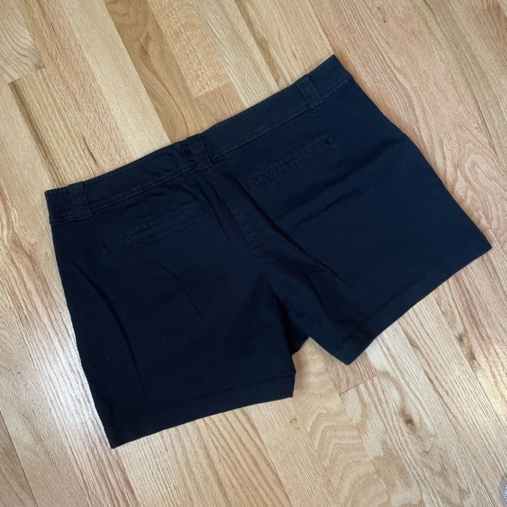 New York & Company Chino Black Stretch Shorts Size 12 - Picture 5 of 10
